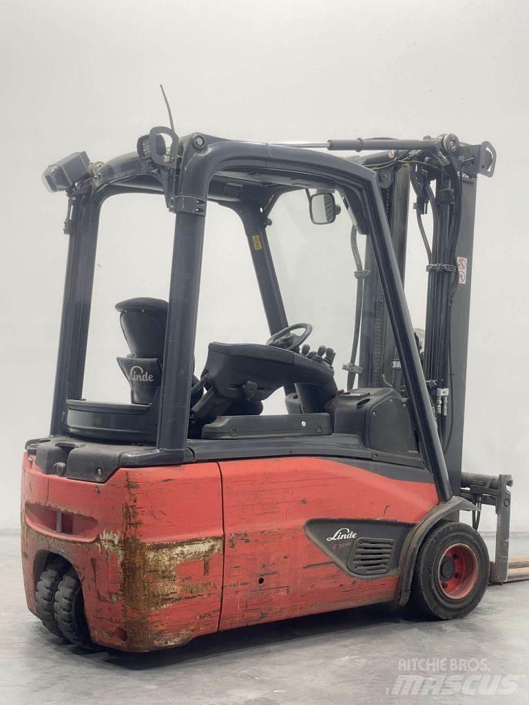 Linde E18L-02-386 شاحنات ذات رافعات شوكية تعمل بالكهرباء