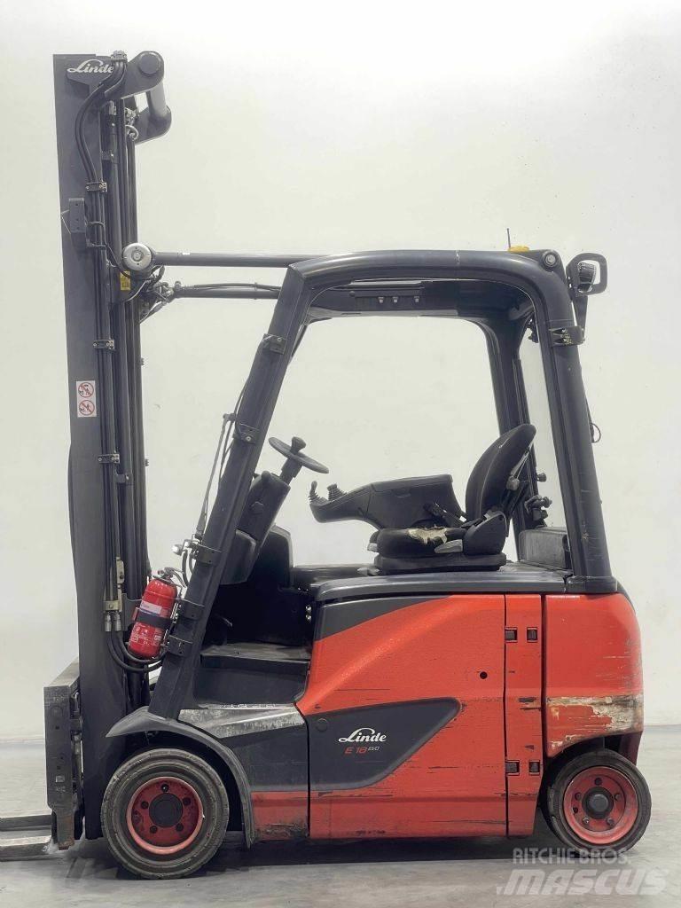 Linde E18PH-386 شاحنات ذات رافعات شوكية تعمل بالكهرباء