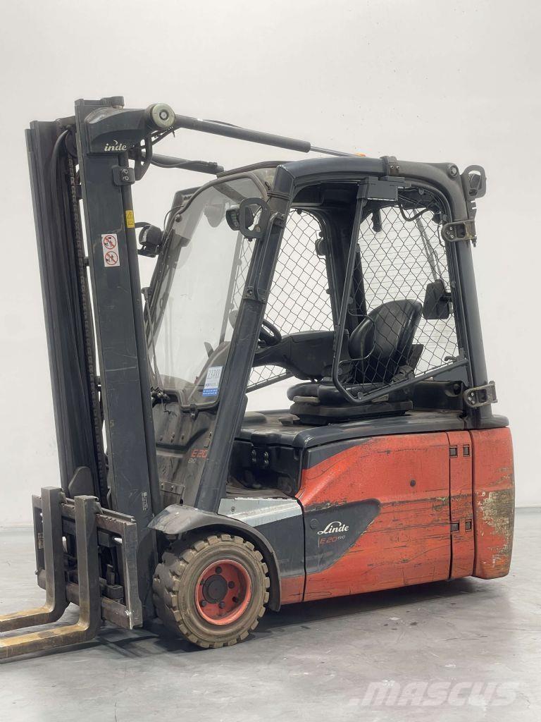 Linde E20L-02-386 شاحنات ذات رافعات شوكية تعمل بالكهرباء