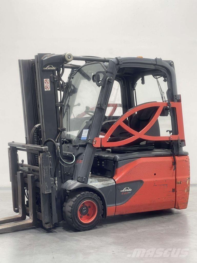 Linde E20L-02-386 شاحنات ذات رافعات شوكية تعمل بالكهرباء