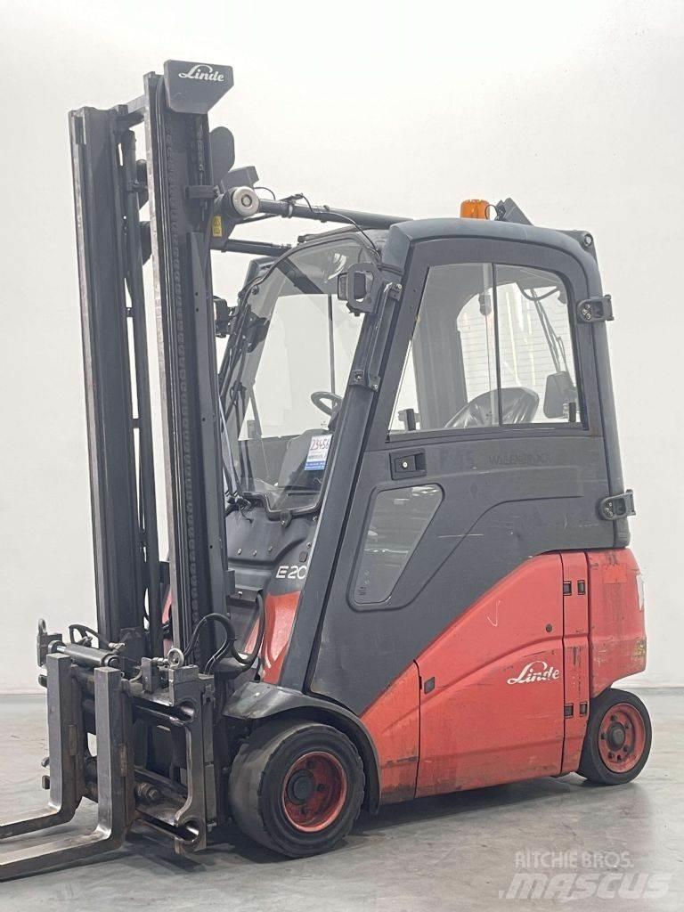 Linde E20PH-01-386 شاحنات ذات رافعات شوكية تعمل بالكهرباء
