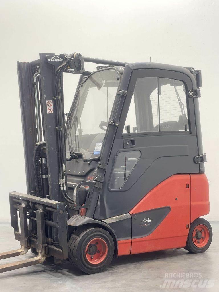 Linde E20PH-02-386 شاحنات ذات رافعات شوكية تعمل بالكهرباء