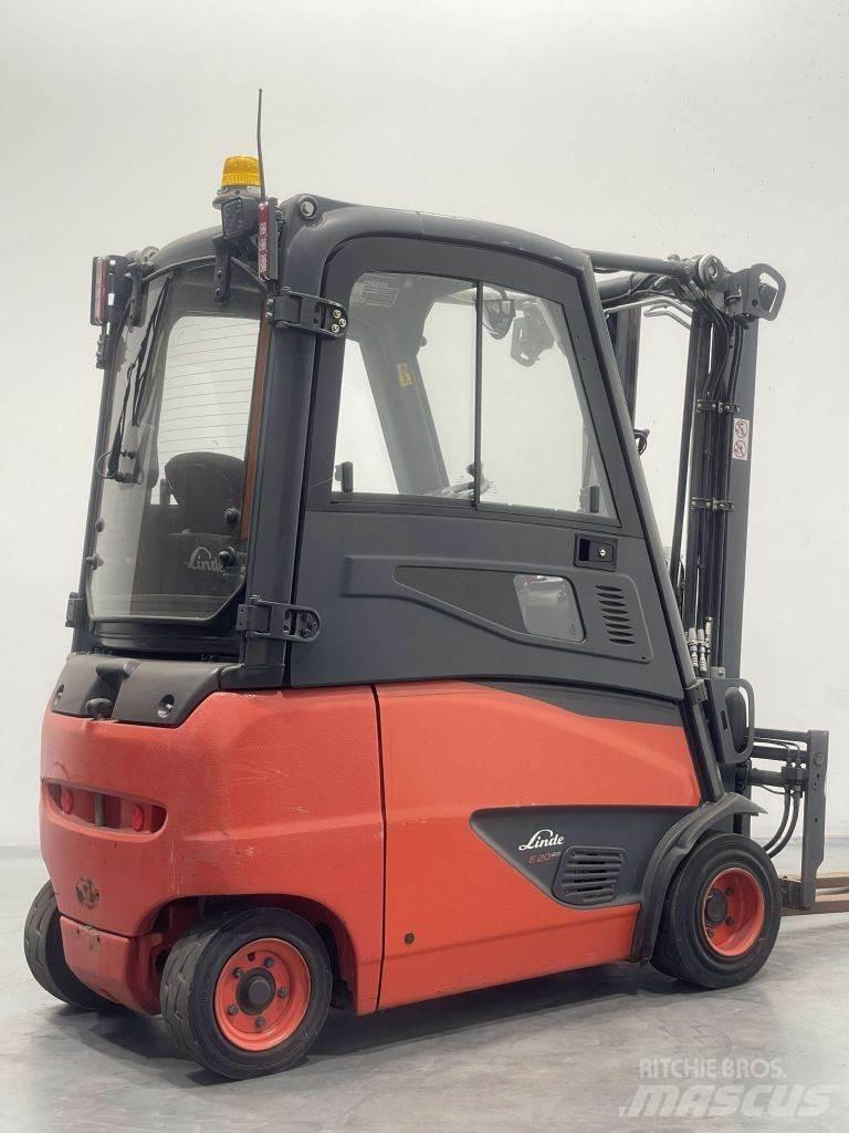 Linde E20PH-02-386 شاحنات ذات رافعات شوكية تعمل بالكهرباء