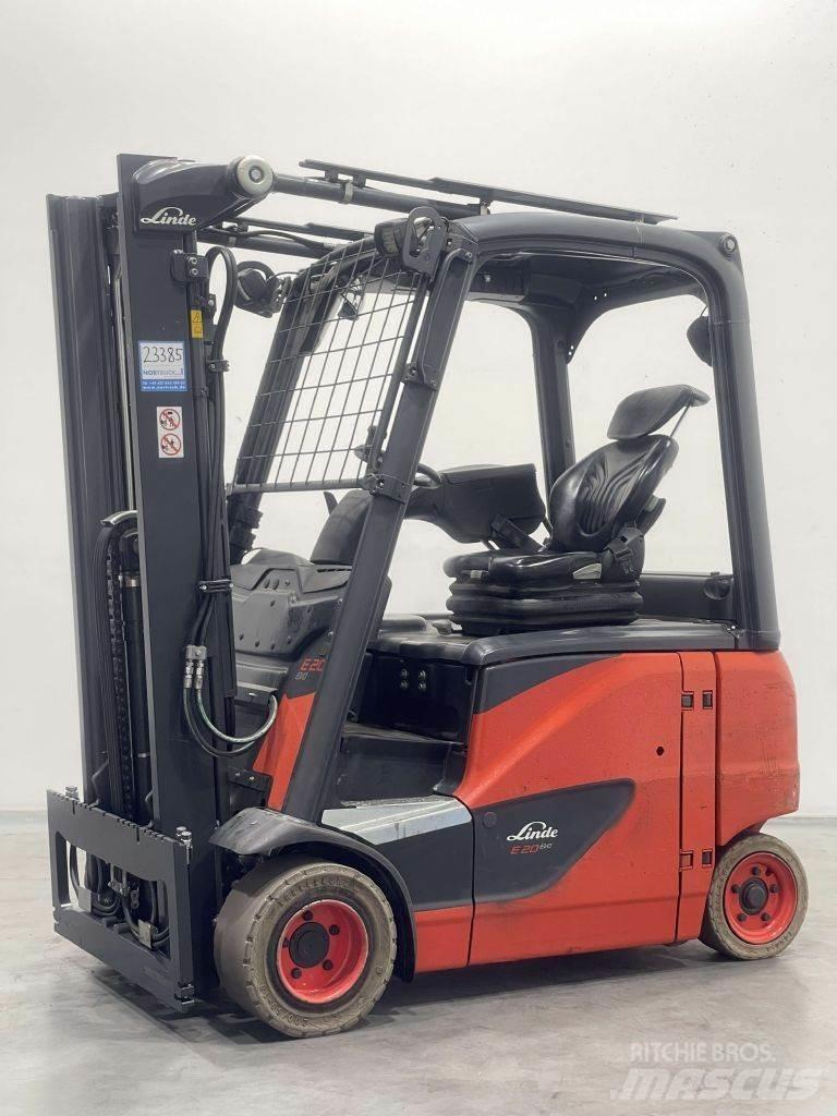 Linde E20PH-02-386 شاحنات ذات رافعات شوكية تعمل بالكهرباء