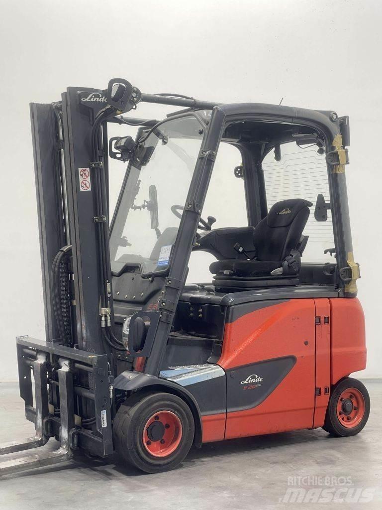 Linde E20PH-02-386 شاحنات ذات رافعات شوكية تعمل بالكهرباء