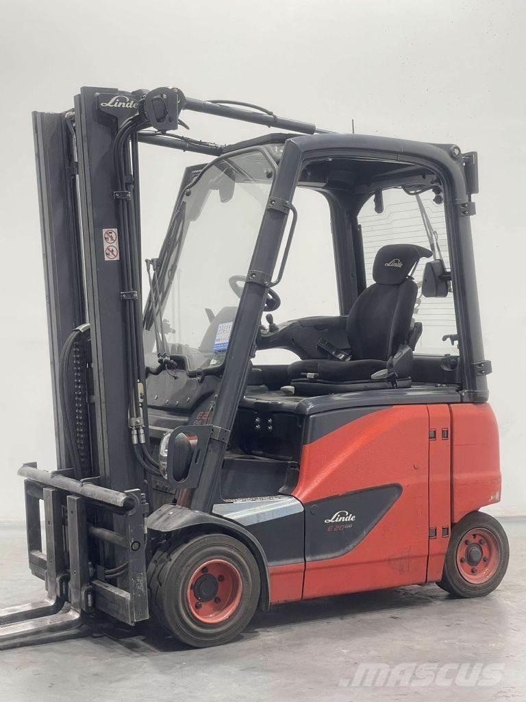 Linde E20PH-02-386 شاحنات ذات رافعات شوكية تعمل بالكهرباء
