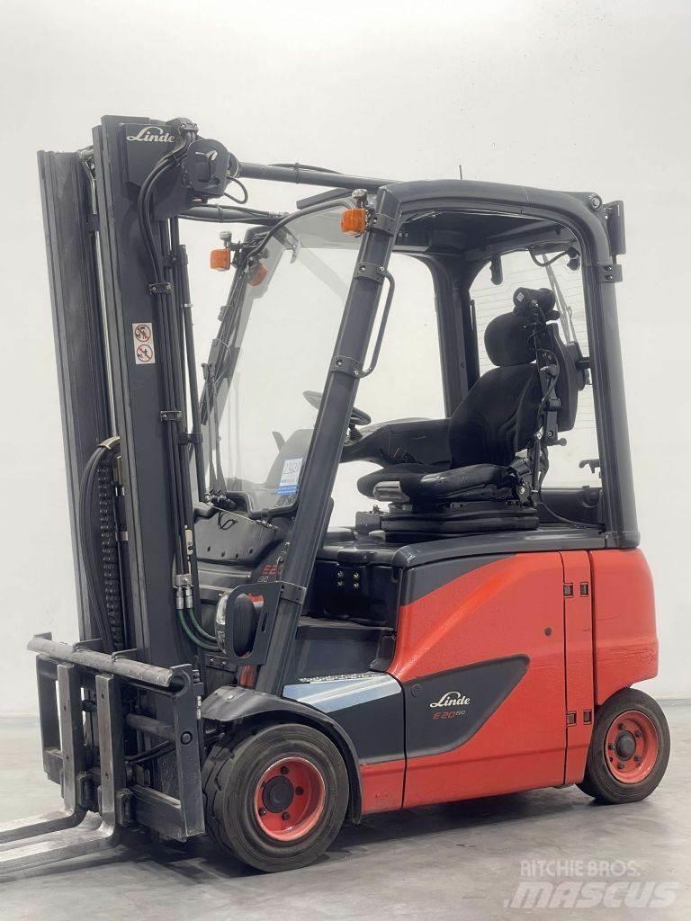 Linde E20PH-02-386 شاحنات ذات رافعات شوكية تعمل بالكهرباء