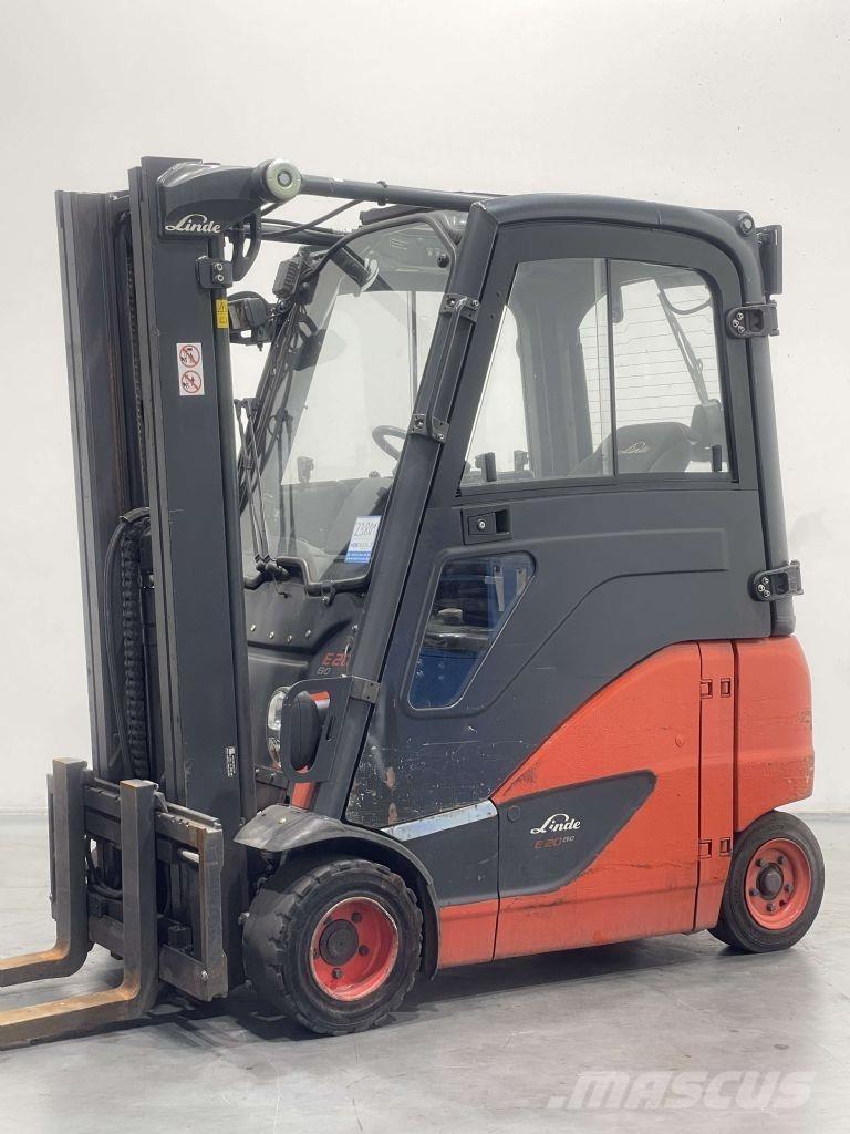 Linde E20PH-02-386 شاحنات ذات رافعات شوكية تعمل بالكهرباء