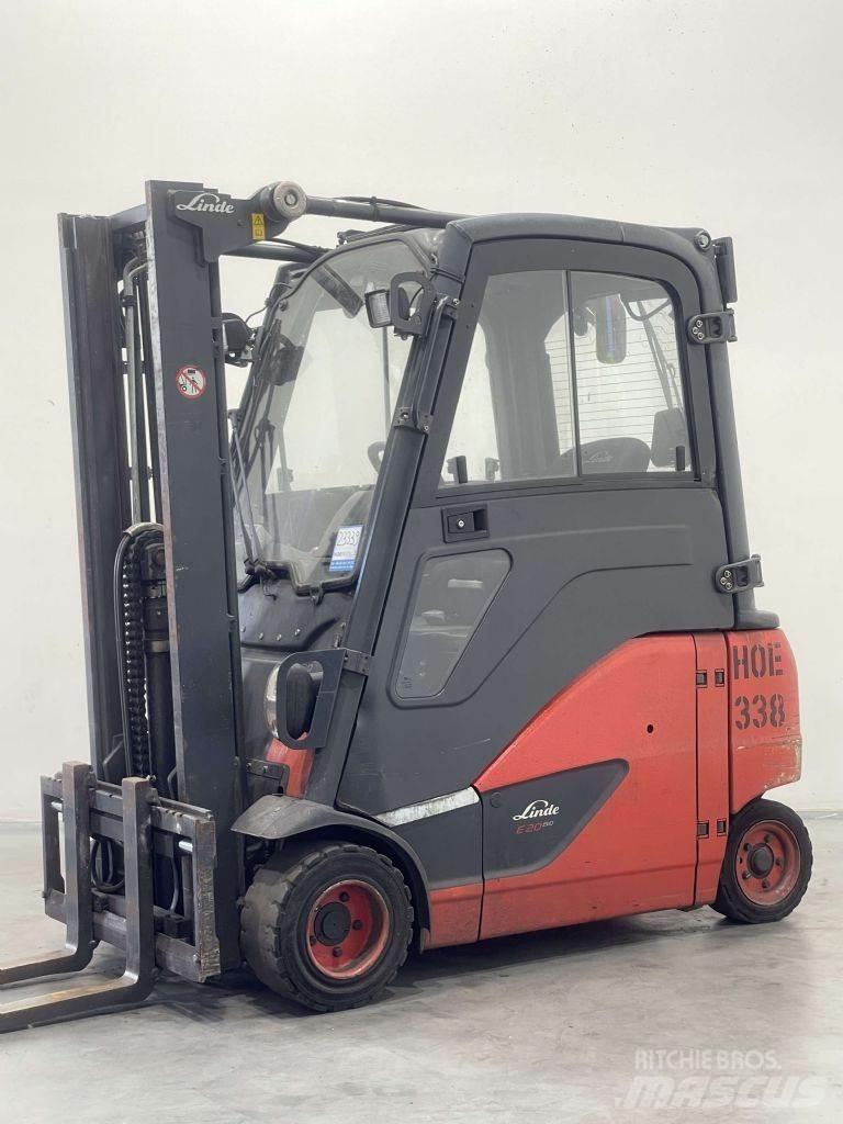 Linde E20PHL-02-386 شاحنات ذات رافعات شوكية تعمل بالكهرباء