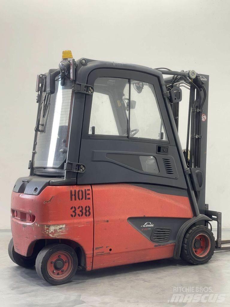 Linde E20PHL-02-386 شاحنات ذات رافعات شوكية تعمل بالكهرباء