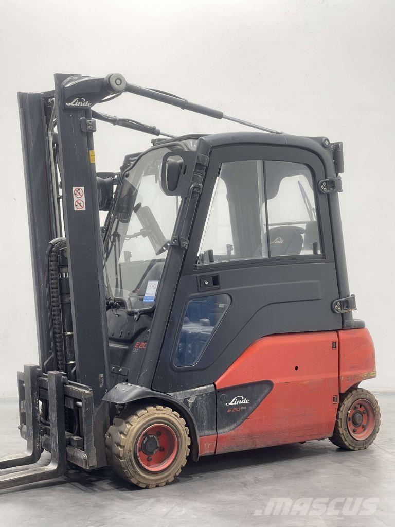 Linde E20PL-02-386 شاحنات ذات رافعات شوكية تعمل بالكهرباء
