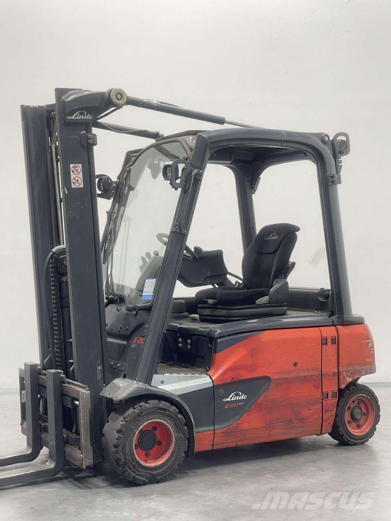 Linde E20PL-02-386 شاحنات ذات رافعات شوكية تعمل بالكهرباء