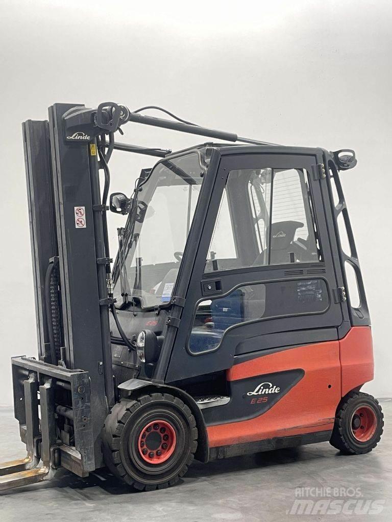 Linde E25-01-387 شاحنات ذات رافعات شوكية تعمل بالكهرباء