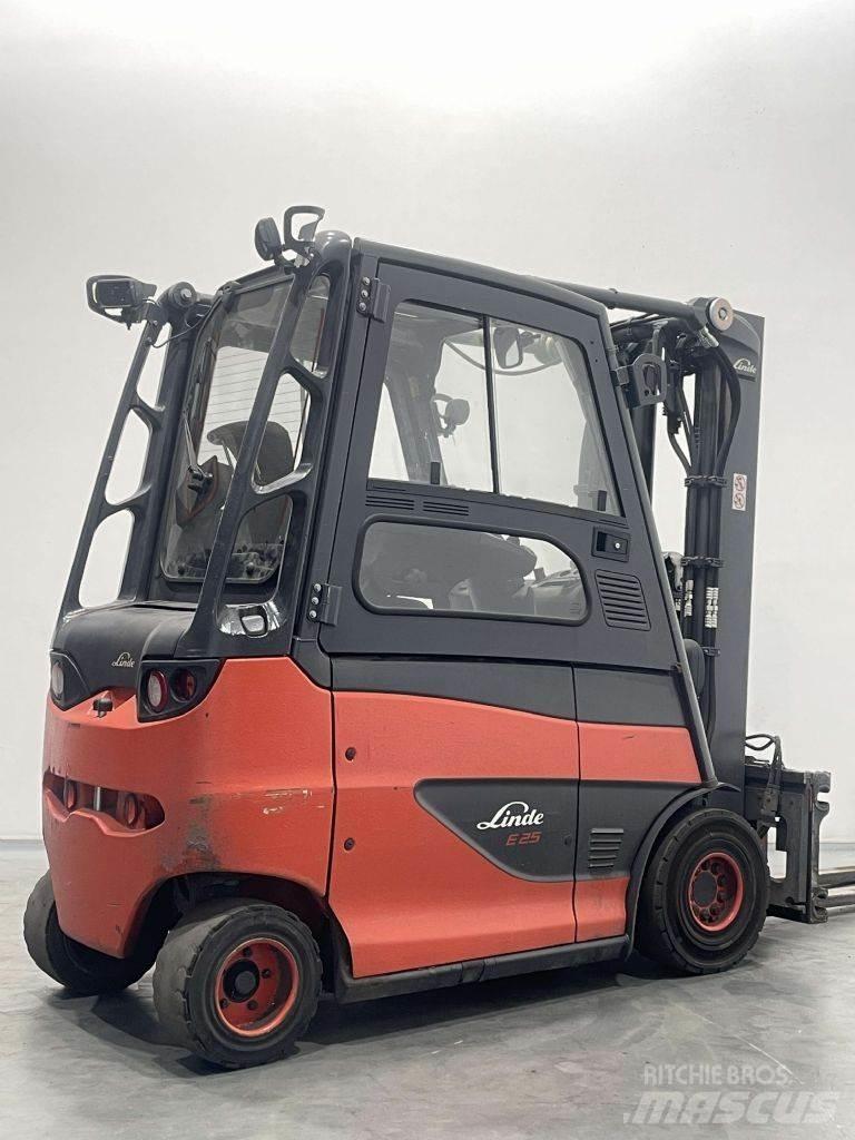 Linde E25H-01/600-387 شاحنات ذات رافعات شوكية تعمل بالكهرباء