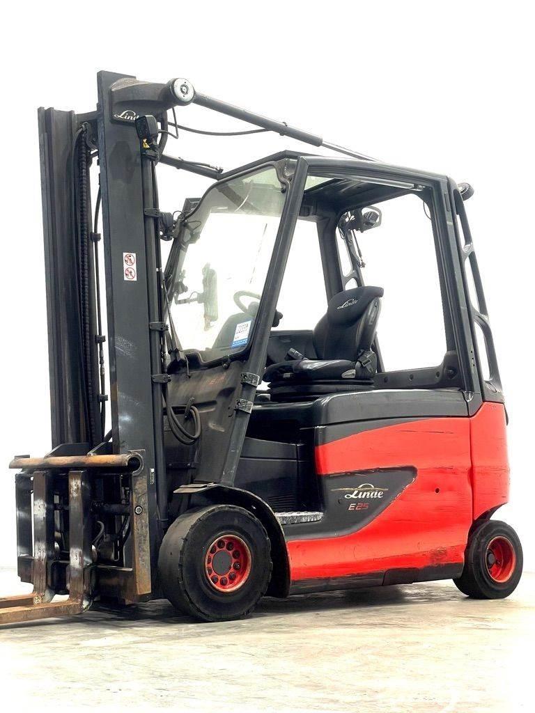 Linde E25HL/600-387 شاحنات ذات رافعات شوكية تعمل بالكهرباء
