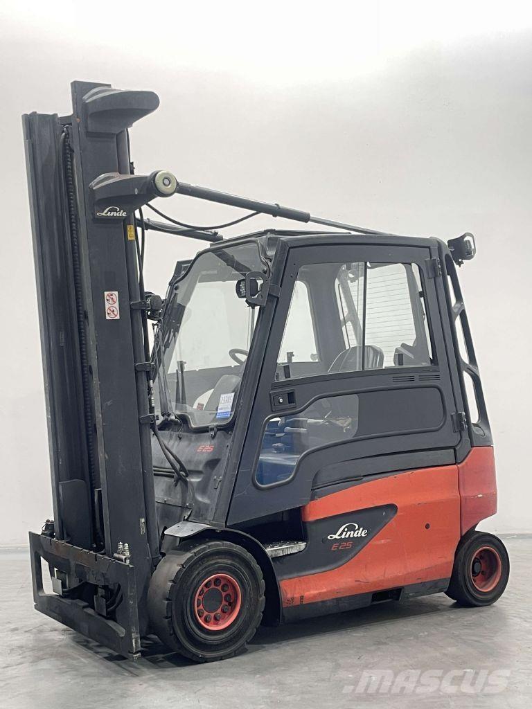 Linde E25L-01-387 شاحنات ذات رافعات شوكية تعمل بالكهرباء