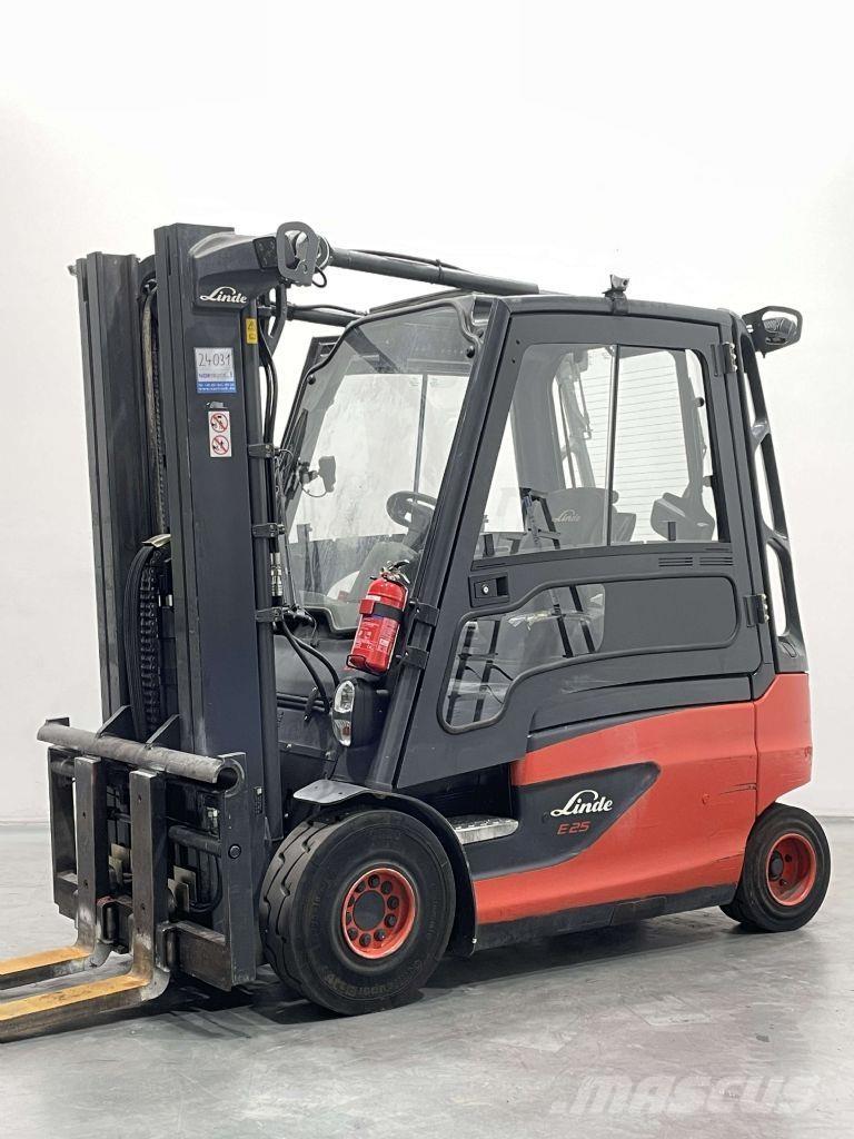 Linde E25L-01-387 شاحنات ذات رافعات شوكية تعمل بالكهرباء