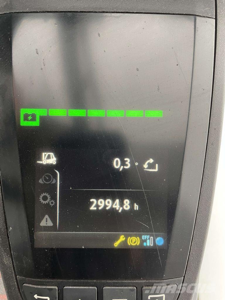 Linde E30L-01-387 شاحنات ذات رافعات شوكية تعمل بالكهرباء