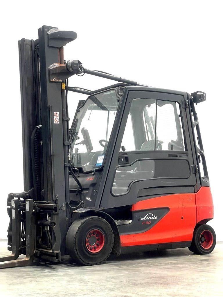 Linde E30L-387 شاحنات ذات رافعات شوكية تعمل بالكهرباء