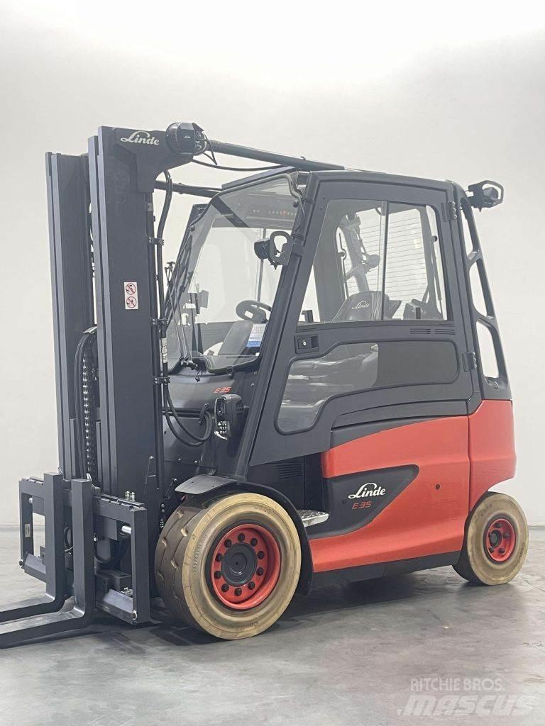 Linde E35H-01/600-388 شاحنات ذات رافعات شوكية تعمل بالكهرباء
