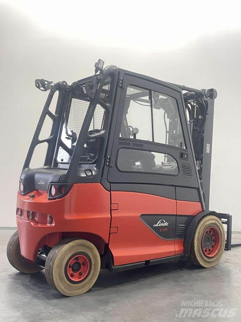 Linde E35H-01/600-388 شاحنات ذات رافعات شوكية تعمل بالكهرباء