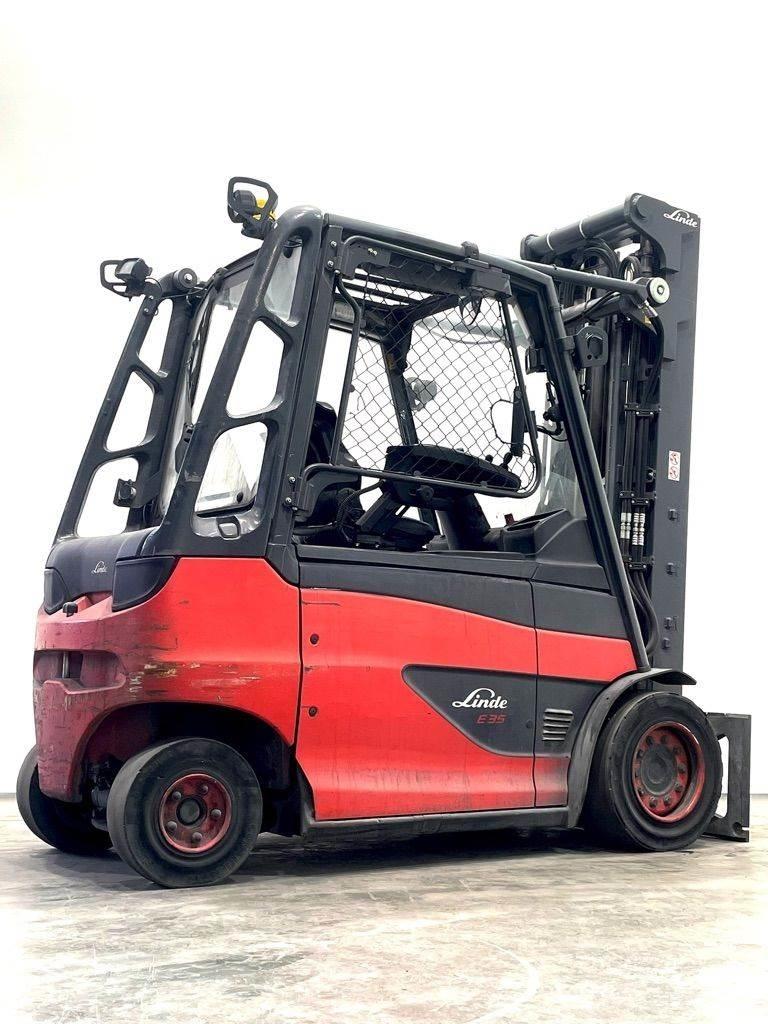 Linde E35H/600-388 شاحنات ذات رافعات شوكية تعمل بالكهرباء