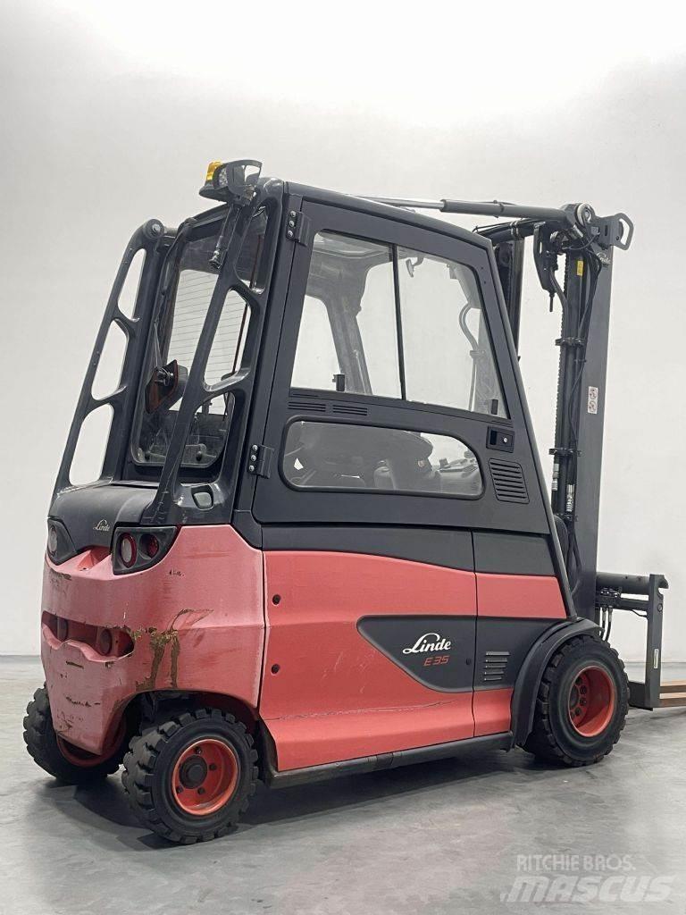 Linde E35HL-01-387 شاحنات ذات رافعات شوكية تعمل بالكهرباء