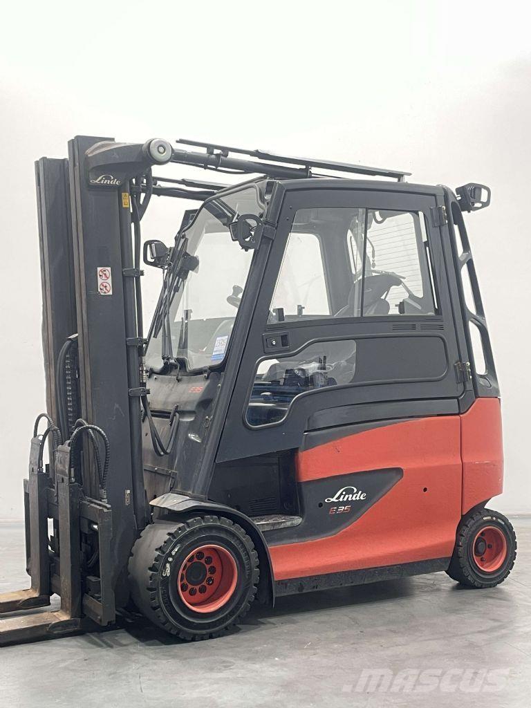 Linde E35HL-01-387 شاحنات ذات رافعات شوكية تعمل بالكهرباء