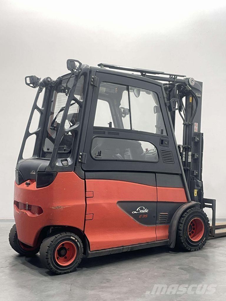 Linde E35HL-01-387 شاحنات ذات رافعات شوكية تعمل بالكهرباء