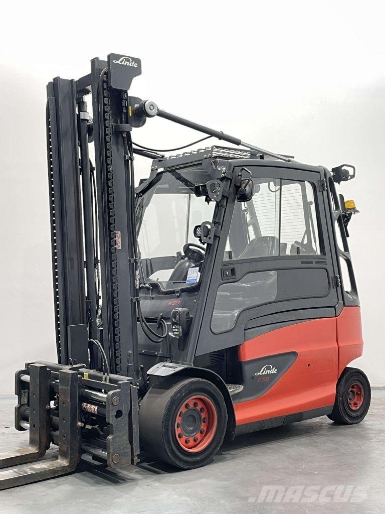 Linde E50HL-01-388 شاحنات ذات رافعات شوكية تعمل بالكهرباء
