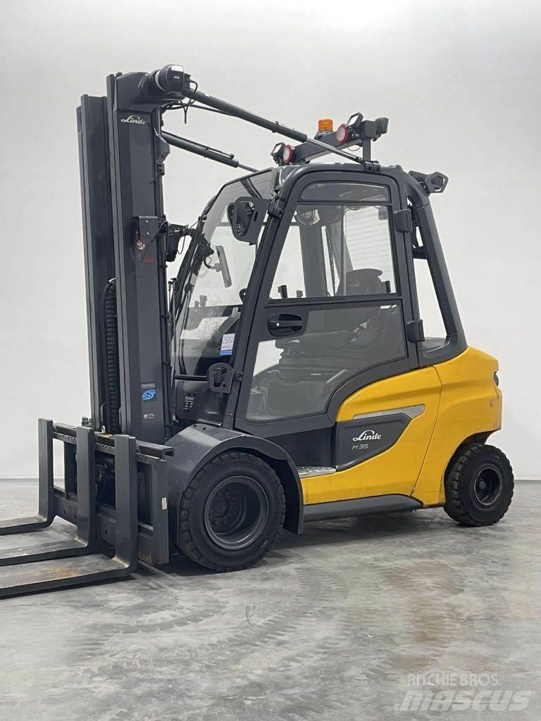 Linde H35D-01-1202 شاحنات الديزل