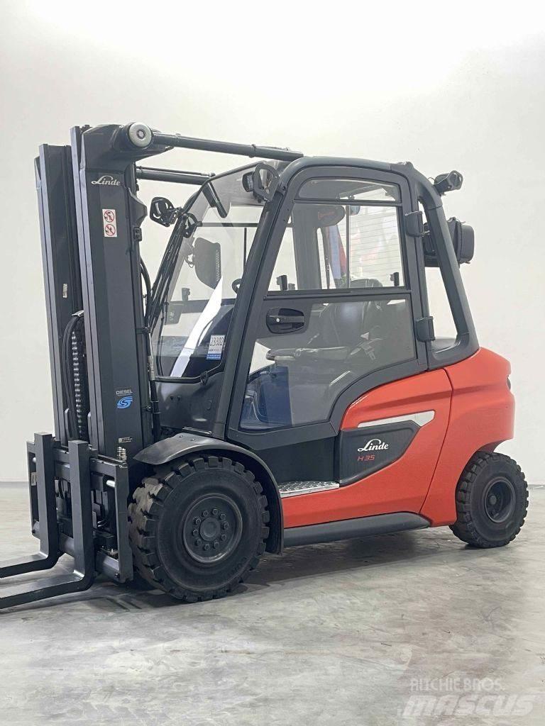 Linde H35D-01-1202 شاحنات الديزل