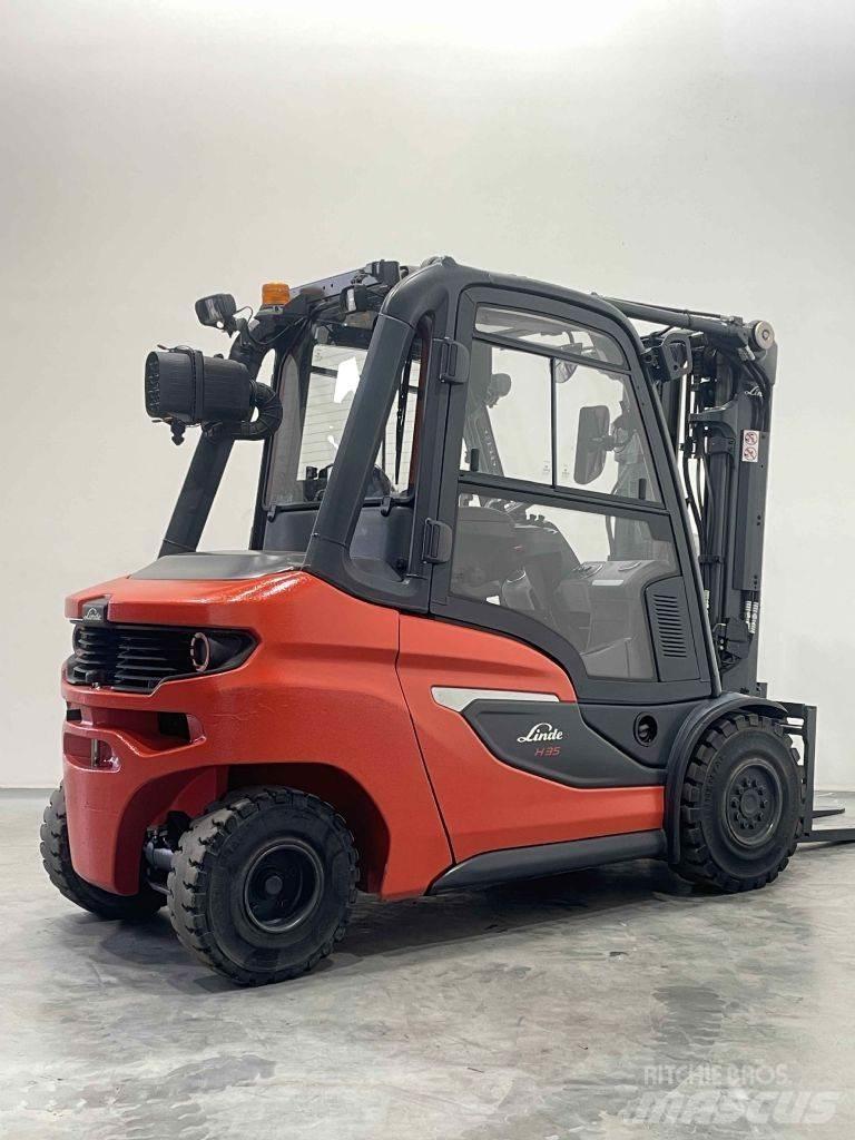 Linde H35D-01-1202 شاحنات الديزل