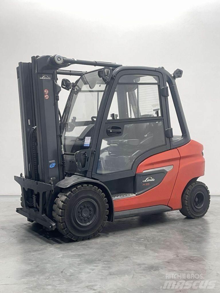 Linde H35D-01-1202 شاحنات الديزل