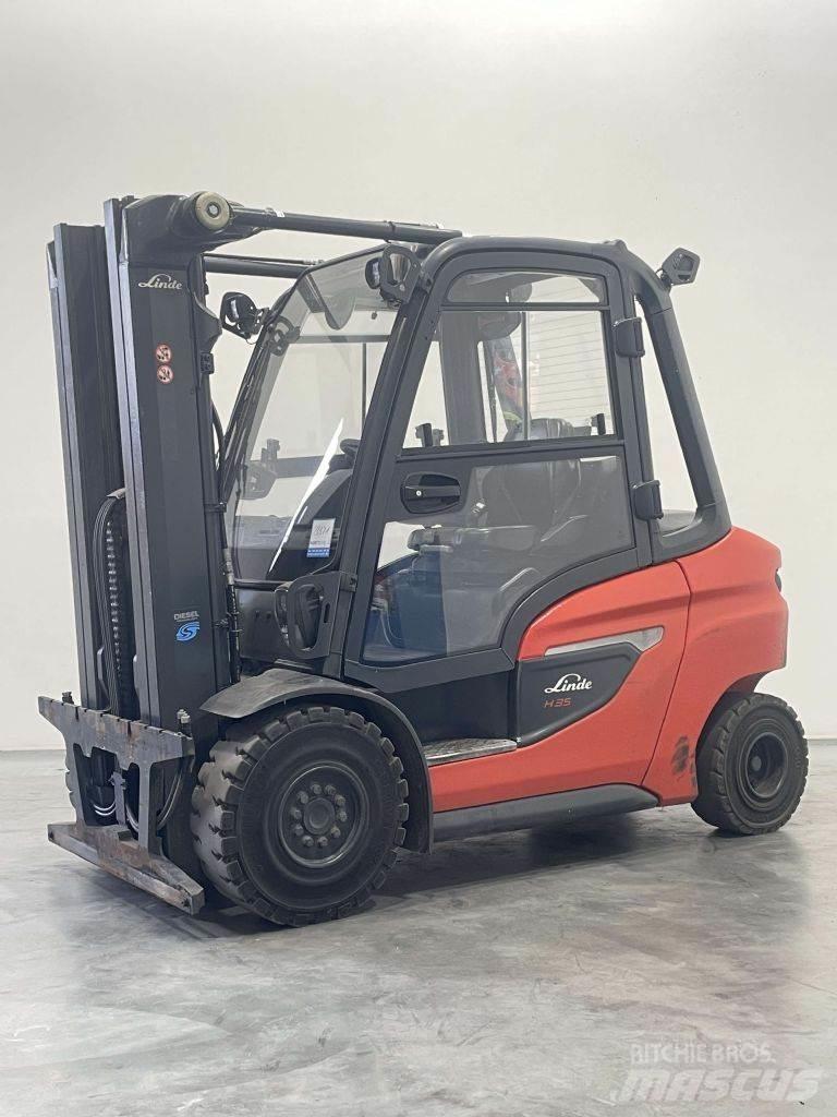 Linde H35D-01-1202 شاحنات الديزل