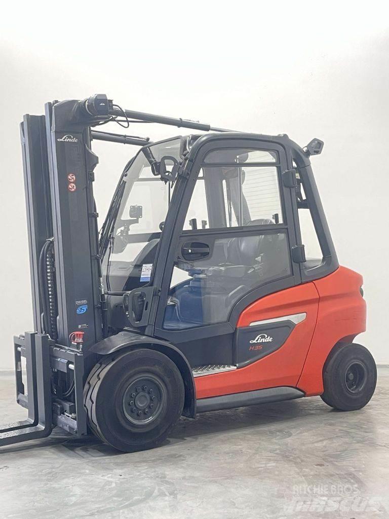 Linde H35D-01-1202 شاحنات الديزل