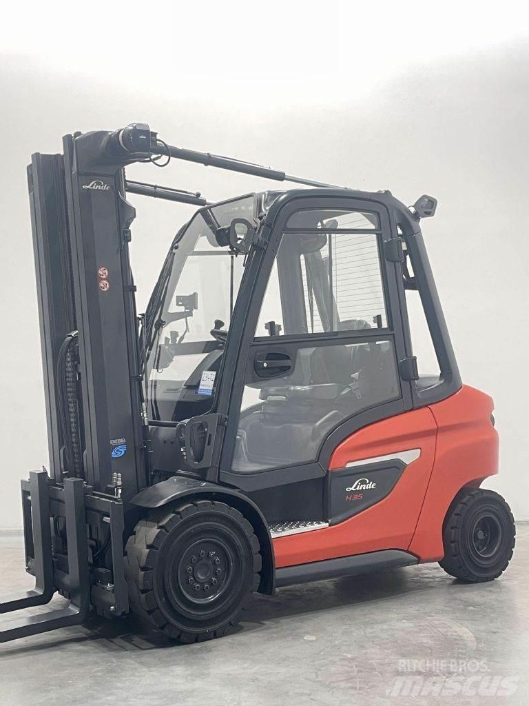 Linde H35D-01-1202 شاحنات الديزل