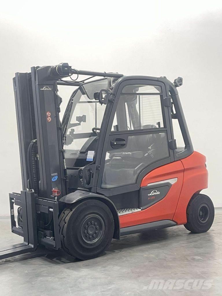Linde H35D-01-1202 شاحنات الديزل