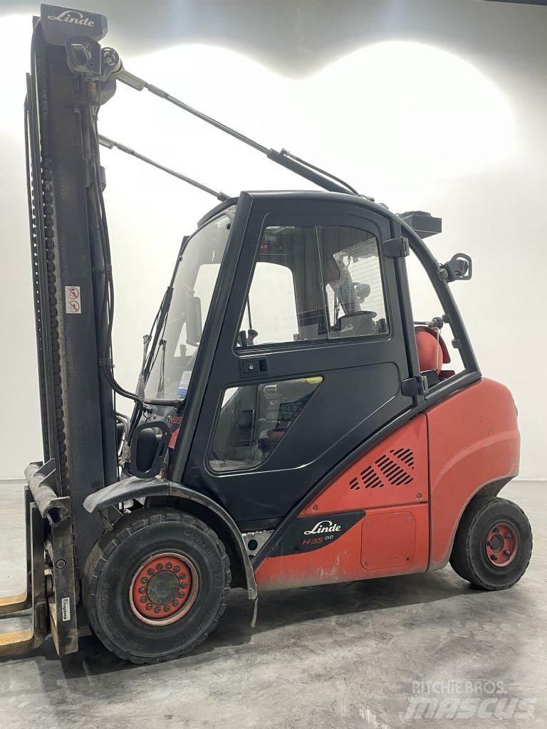 Linde H35T-02-393 شاحنات LPG