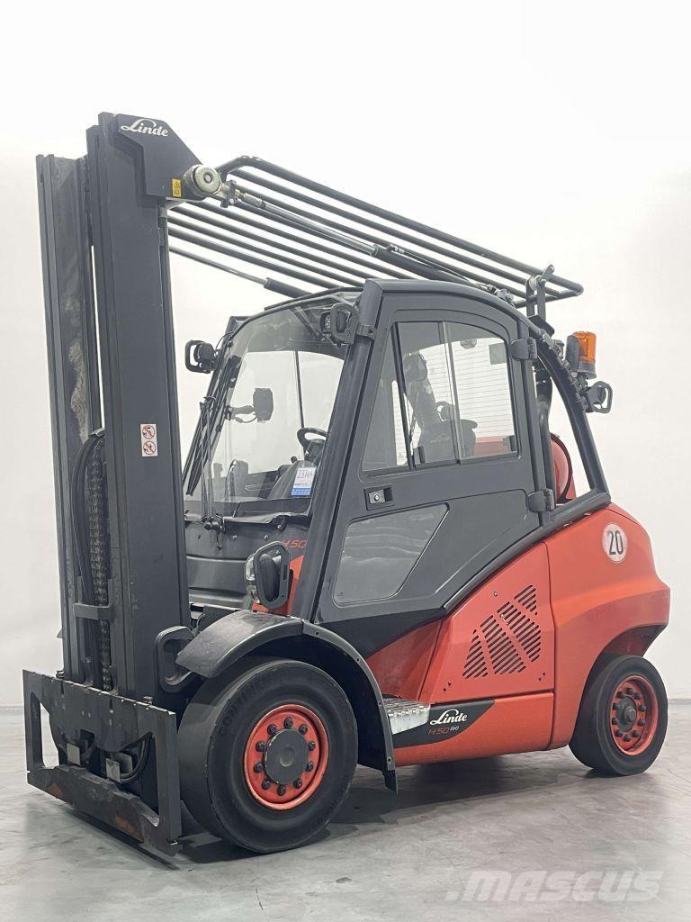 Linde H50T-02/600-394 شاحنات LPG