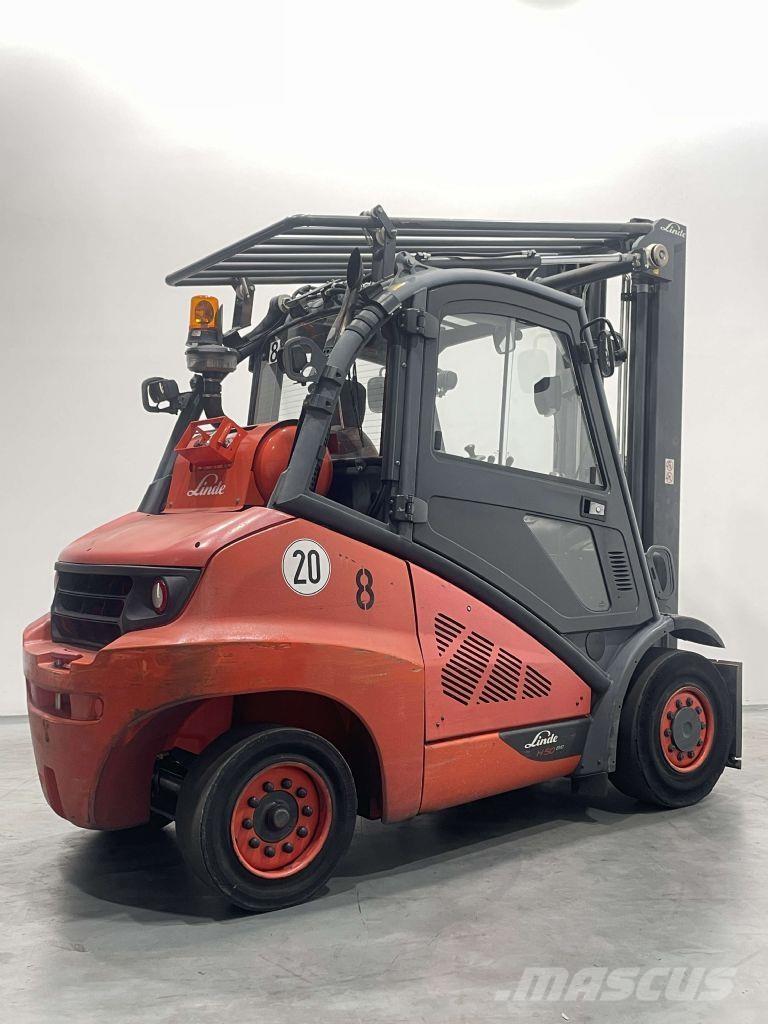 Linde H50T-02/600-394 شاحنات LPG