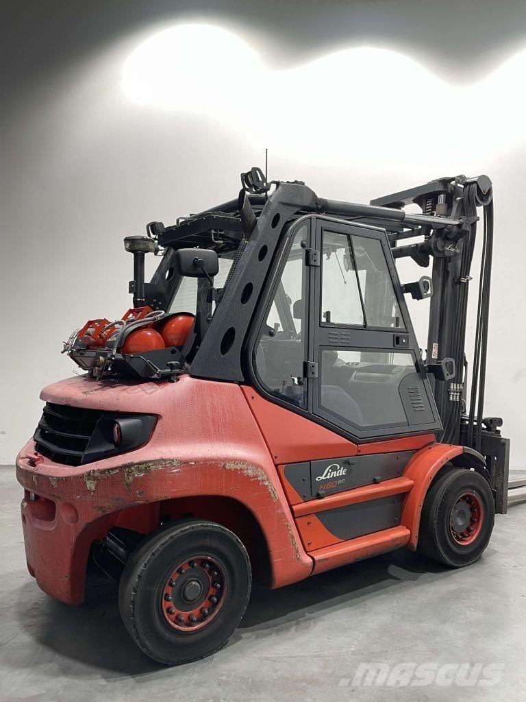 Linde H60T-03-396 شاحنات LPG