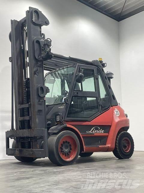 Linde H80D-02-396 شاحنات الديزل
