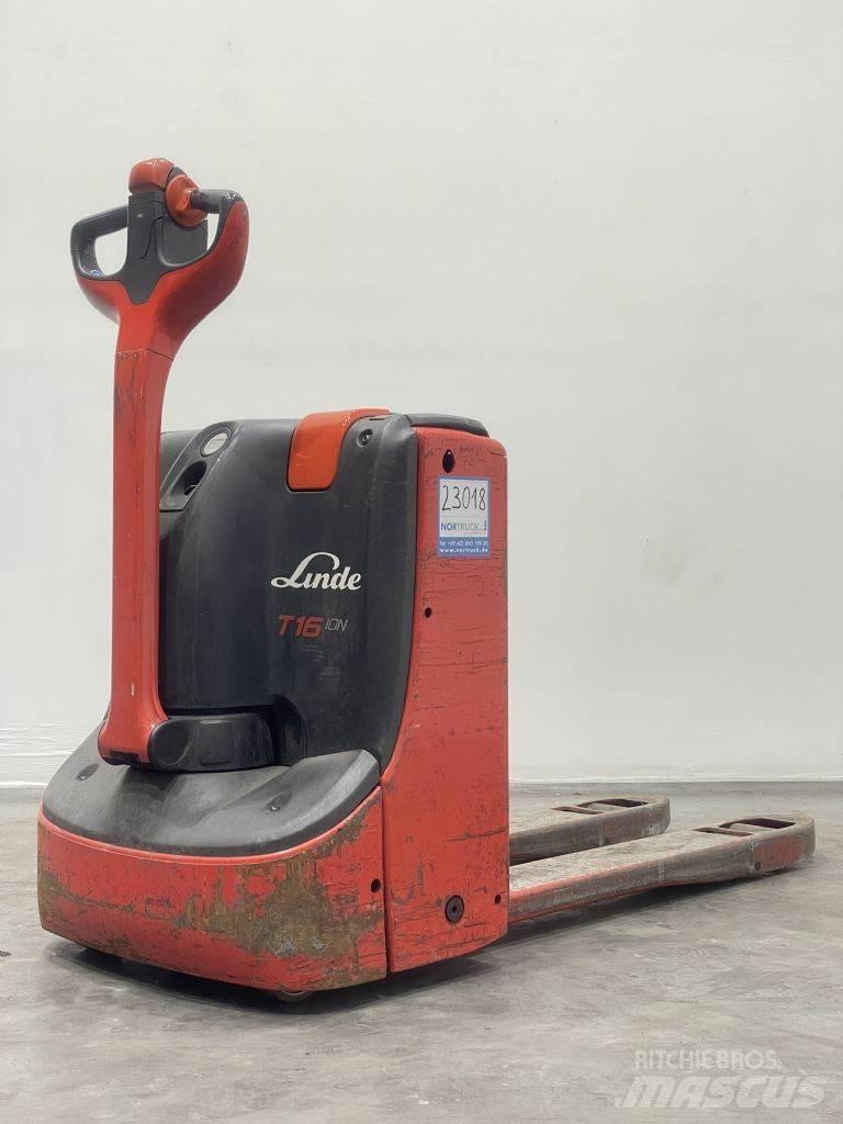 Linde T16-1152 Li-Ion معدات الرفع منخفض المستوى