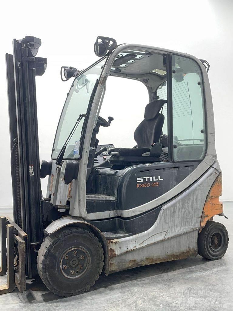 Still RX60-25 شاحنات ذات رافعات شوكية تعمل بالكهرباء
