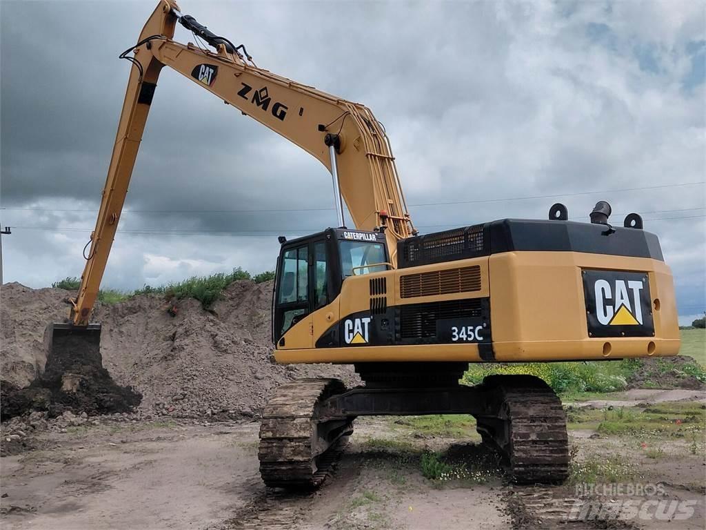 CAT 345C حفارات زحافة