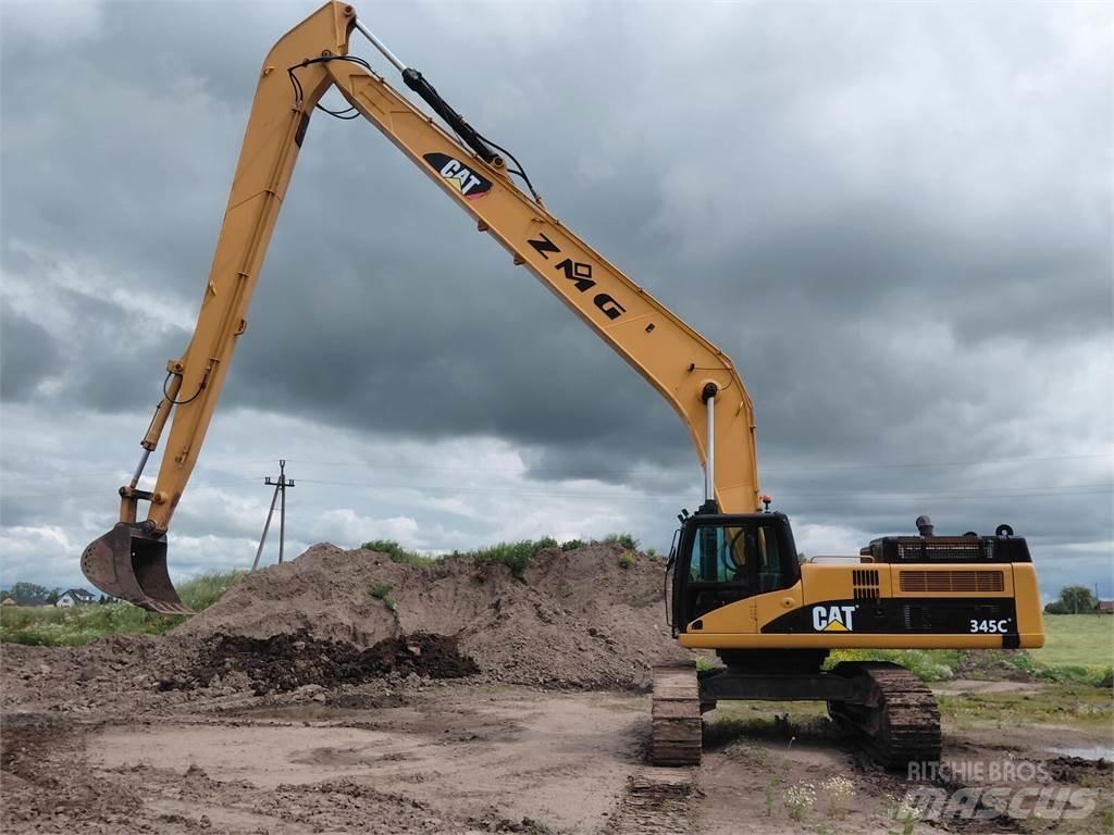 CAT 345C حفارات زحافة
