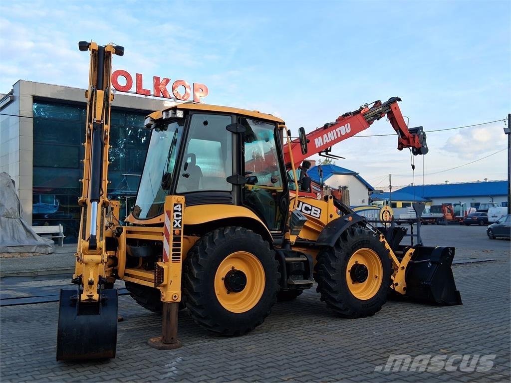 JCB 4CX لوادر ذات جرافات عكسية