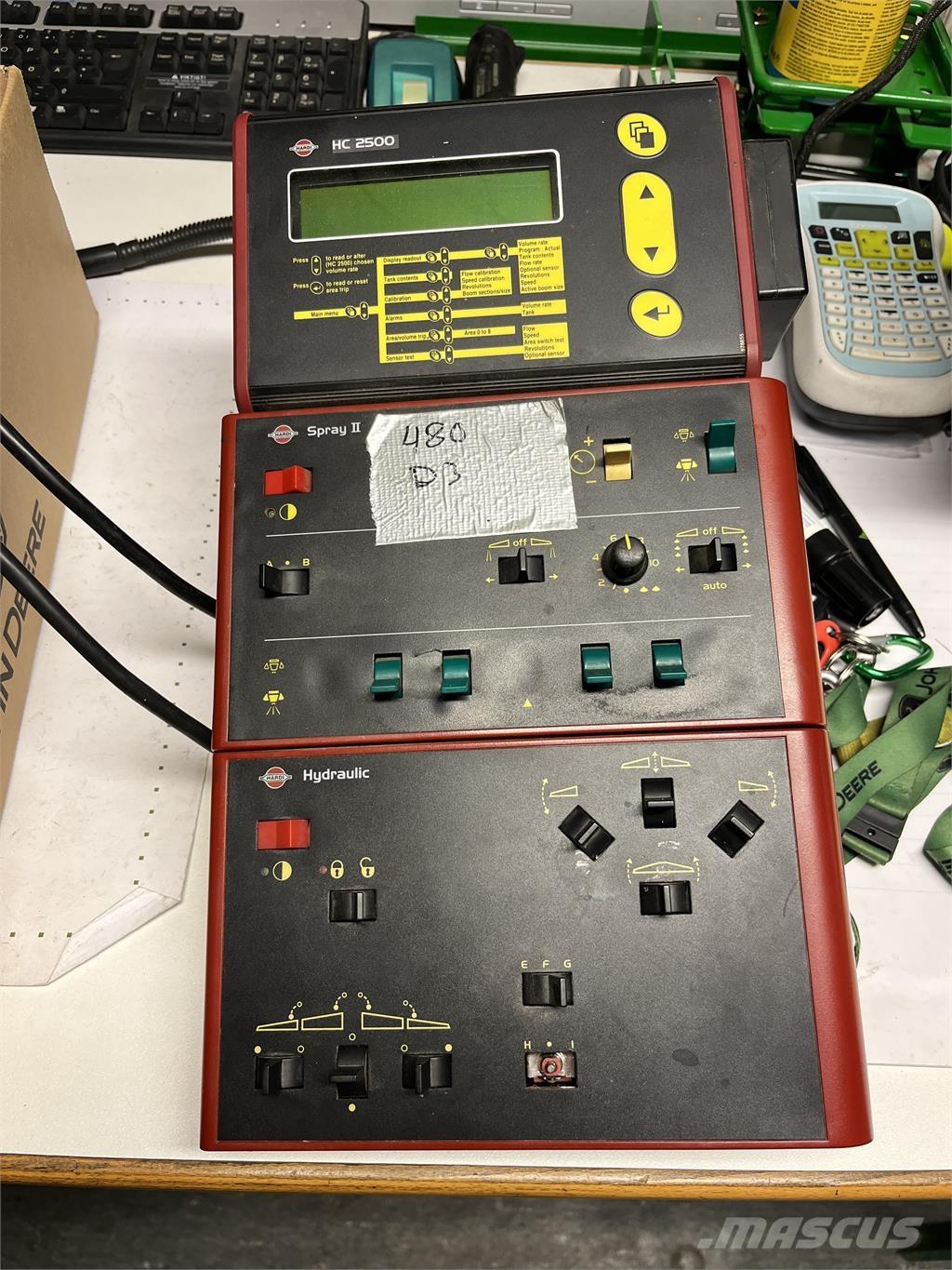 Hardi Navigator 3000 الرشاشات