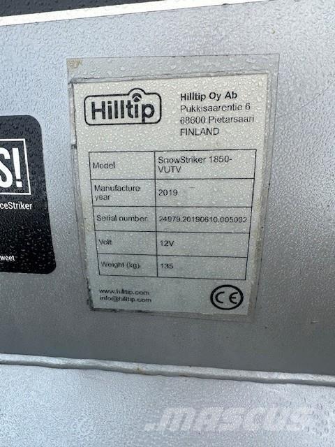 Hilltip 1850 VIKPLOG حراثات ونصول الجليد